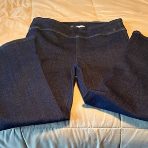 DKNY Denim Flare Crop Jean